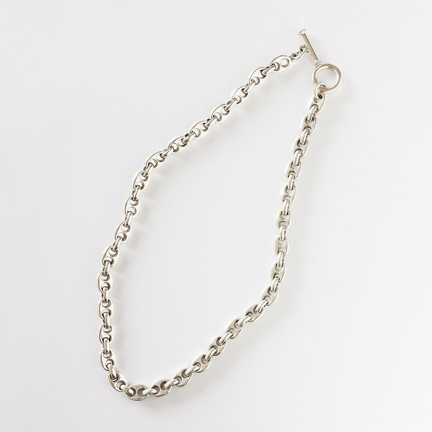 Heavy mariner chain necklace