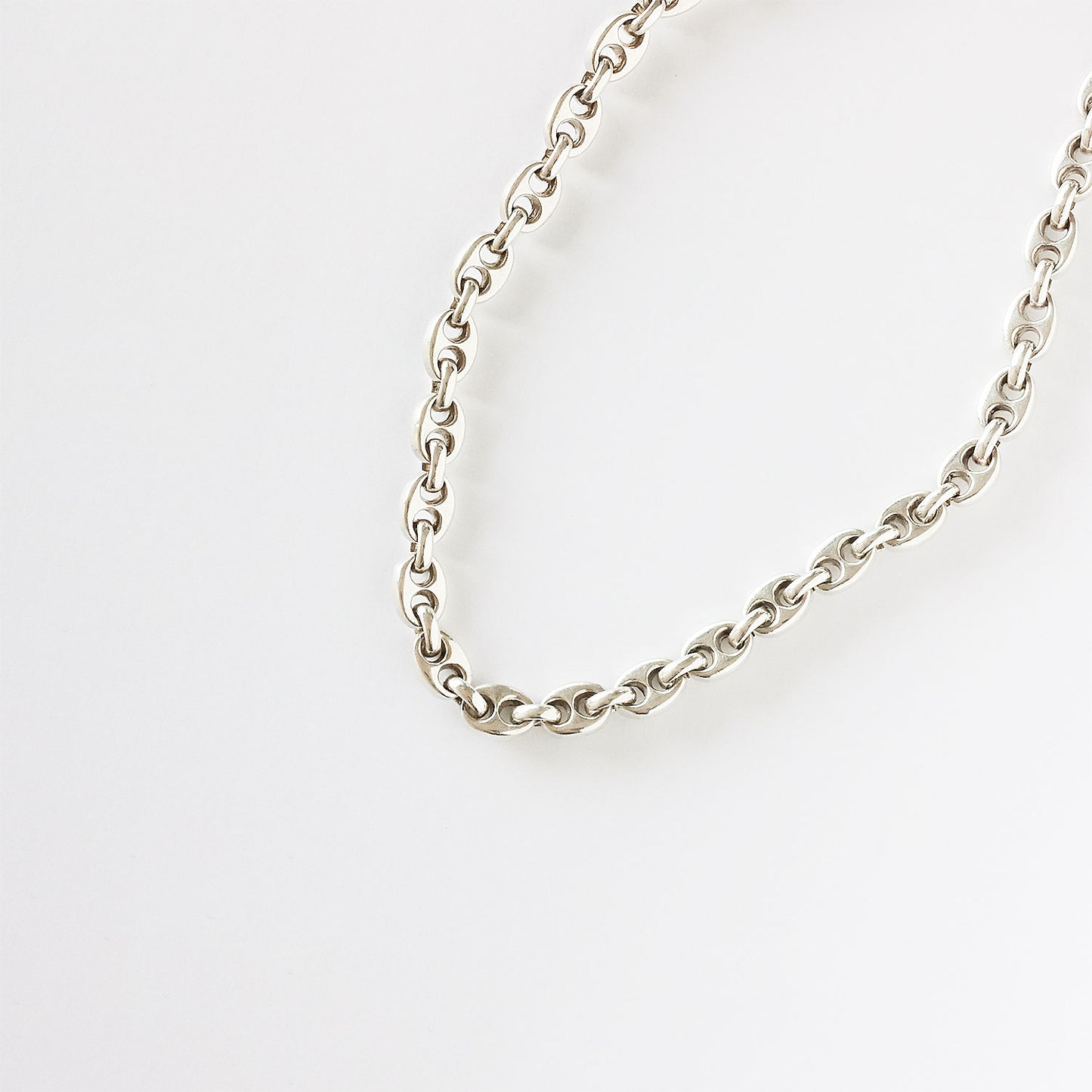 Heavy mariner chain necklace
