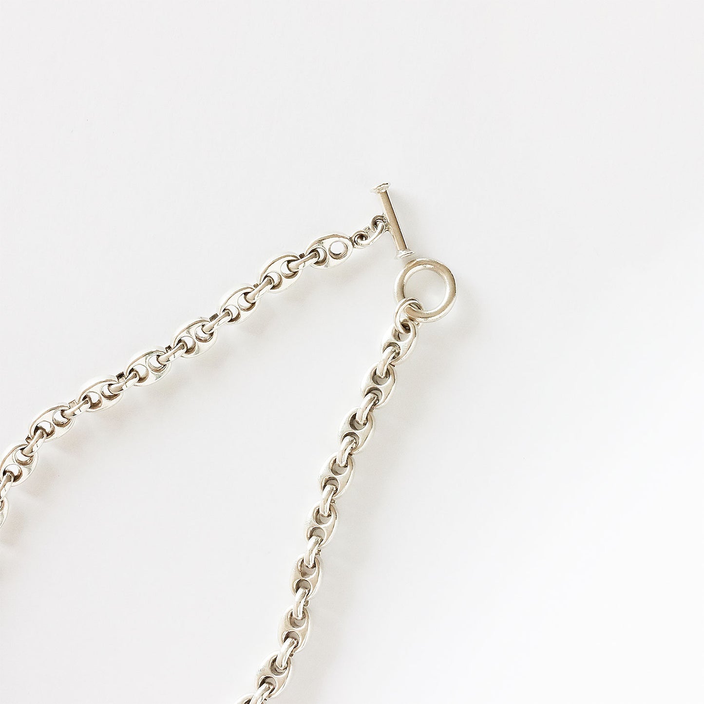 Heavy mariner chain necklace