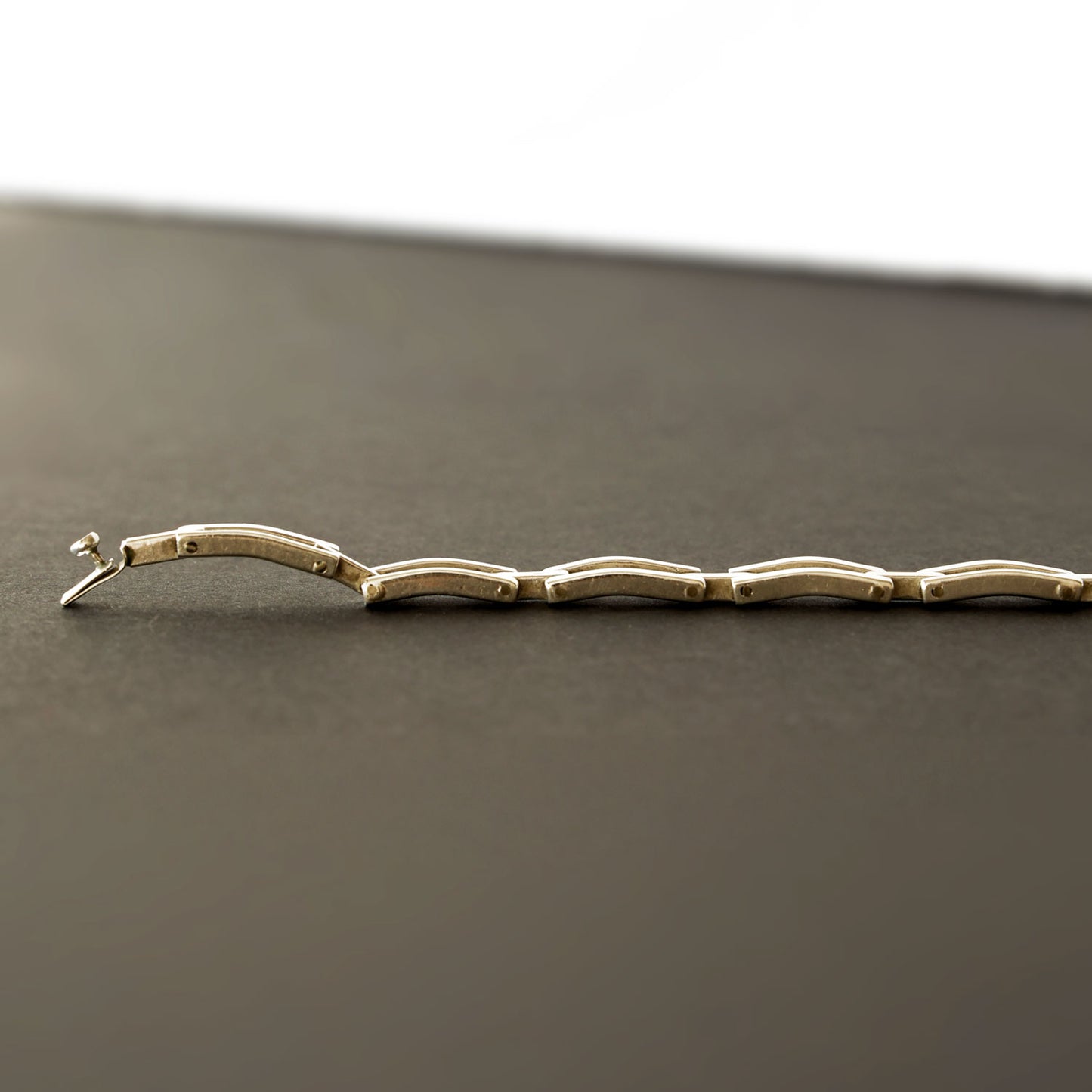 Rectangle link bracelet