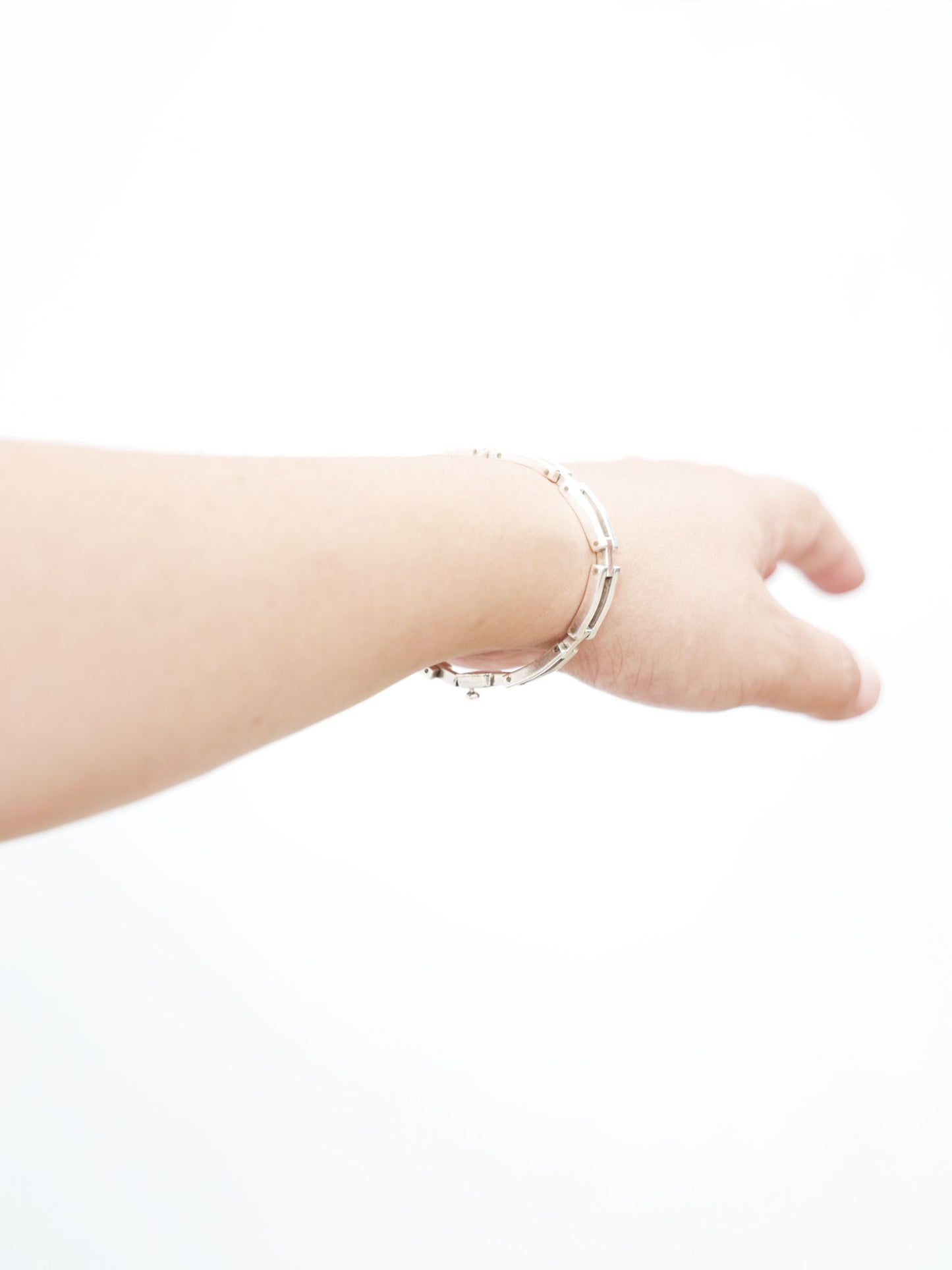 Rectangle link bracelet