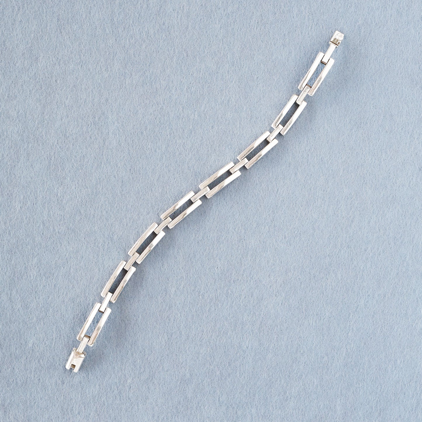 Rectangle link bracelet