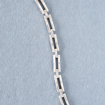 Rectangle link bracelet