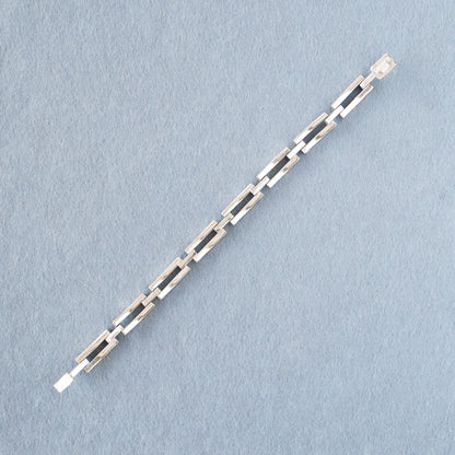 Rectangle link bracelet