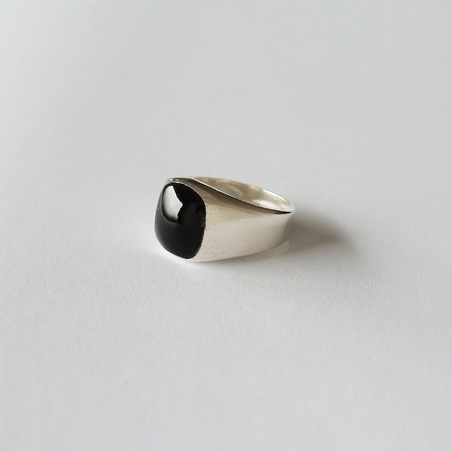 Square onyx ring