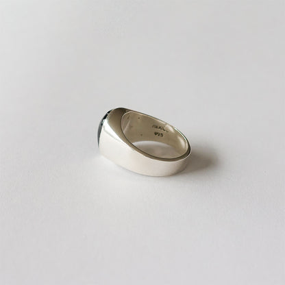 Square onyx ring