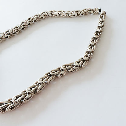 Braided necklace